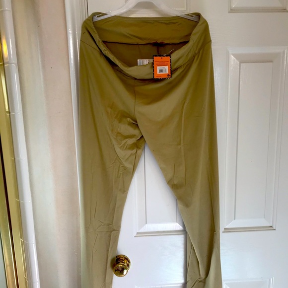 Women’s Go2 Khaki Leggings Size XL - Picture 1 of 2